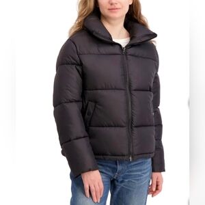 Hudson Women's Puffer Jacket Black Size Large And Medium New With Tags